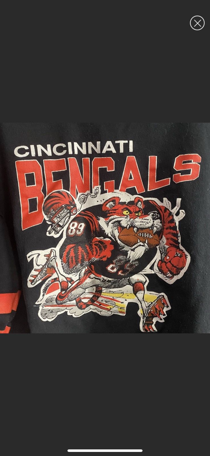 NFL × Vintage 80’s / 90’s Cincinnati Bengals NFL sweater Size US L / EU 52-54 / 3 - 2 Thumbnail
