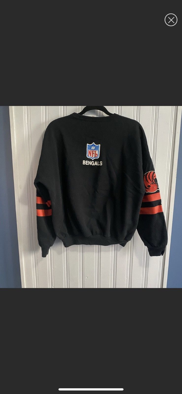 NFL × Vintage 80’s / 90’s Cincinnati Bengals NFL sweater Size US L / EU 52-54 / 3 - 3 Thumbnail