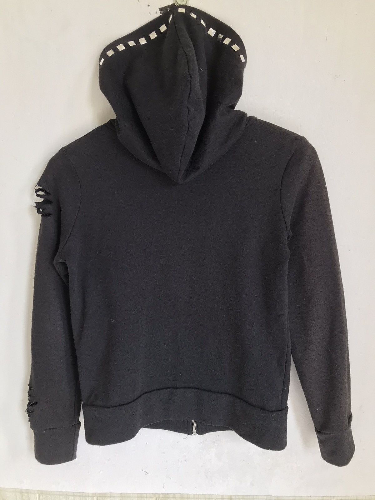 ROSEFAN Destroyed Hoodie Seditionaries Distressed