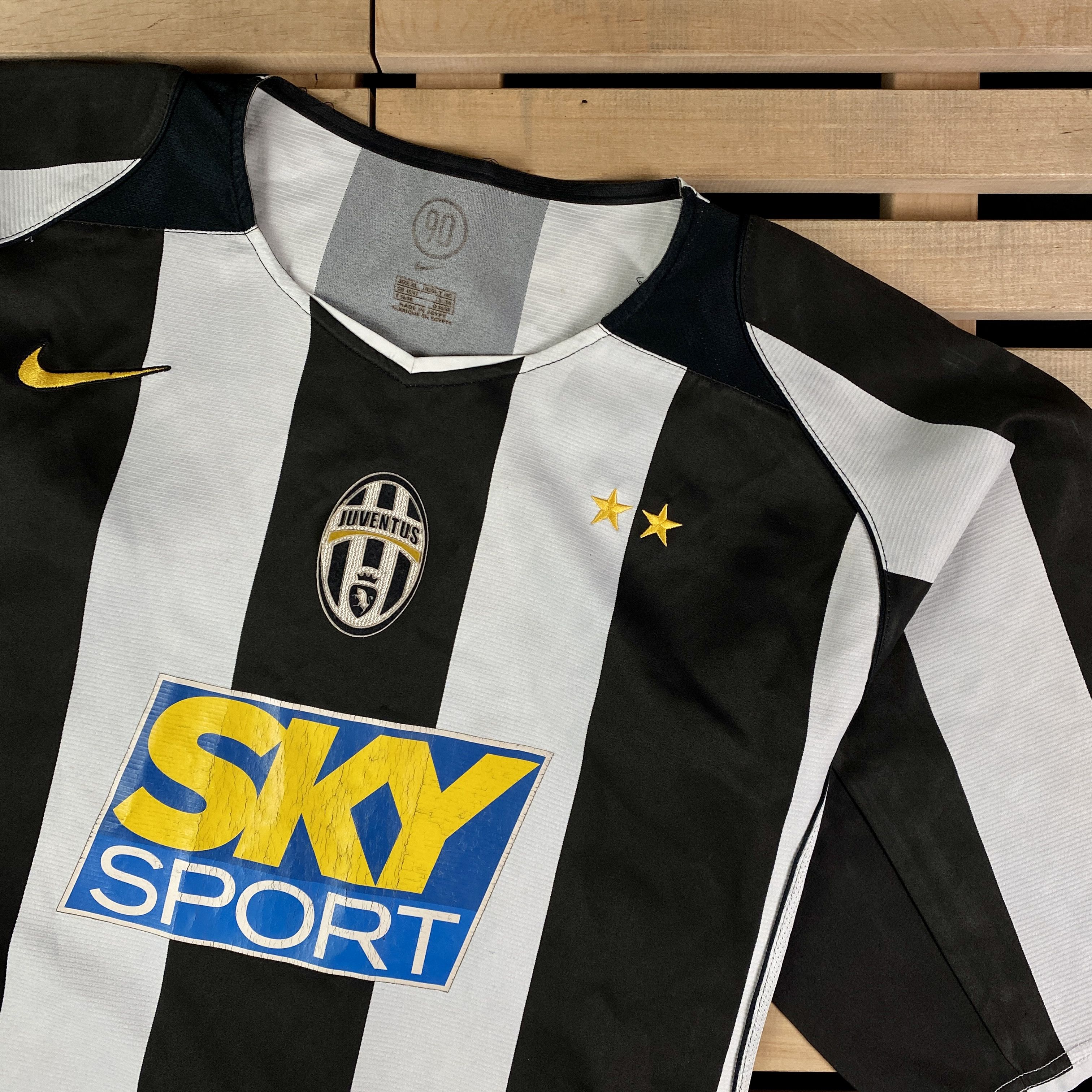 Nike × Vintage Football T-Shirt Jersey Nike Juventus Vintage 04/05 Size XL Size US XL / EU 56 / 4 - 2 Thumbnail