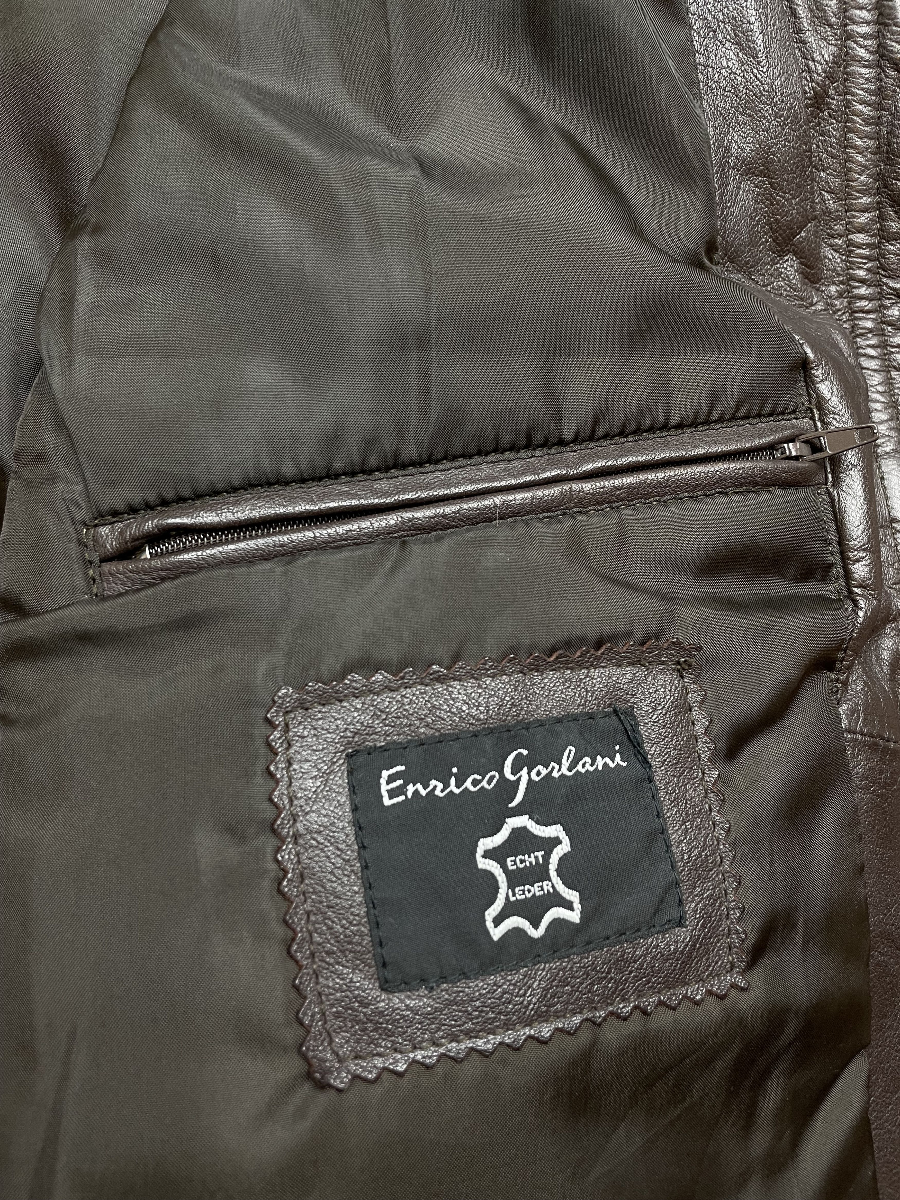 Vintage Vintage Genuine Leather Vest Jacket Rare Avant Garde Size US XL / EU 56 / 4 - 9 Thumbnail
