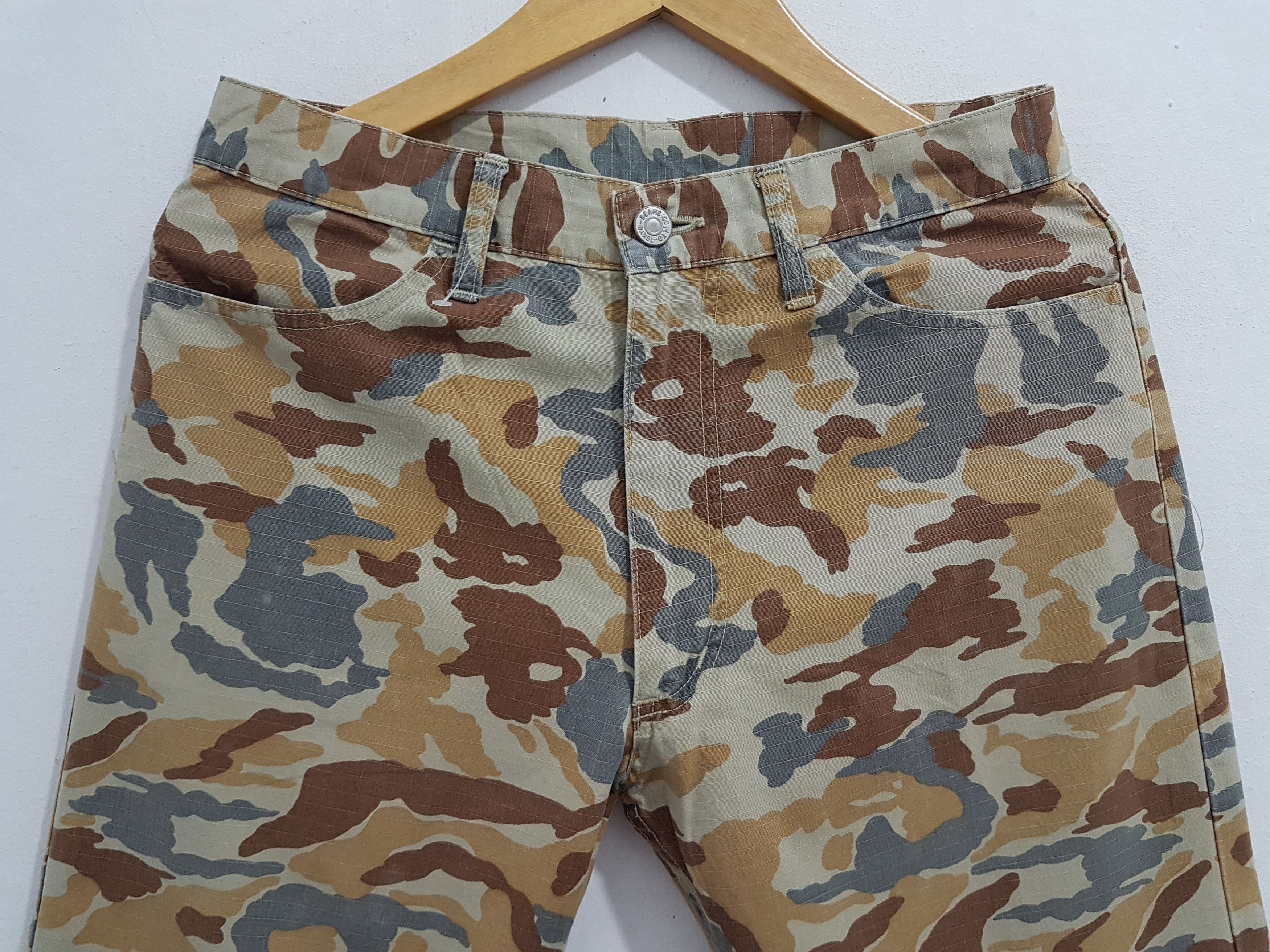 Beams Plus Made in Japan Beams Camo Pants Size US 30 / EU 46 - 10 Thumbnail