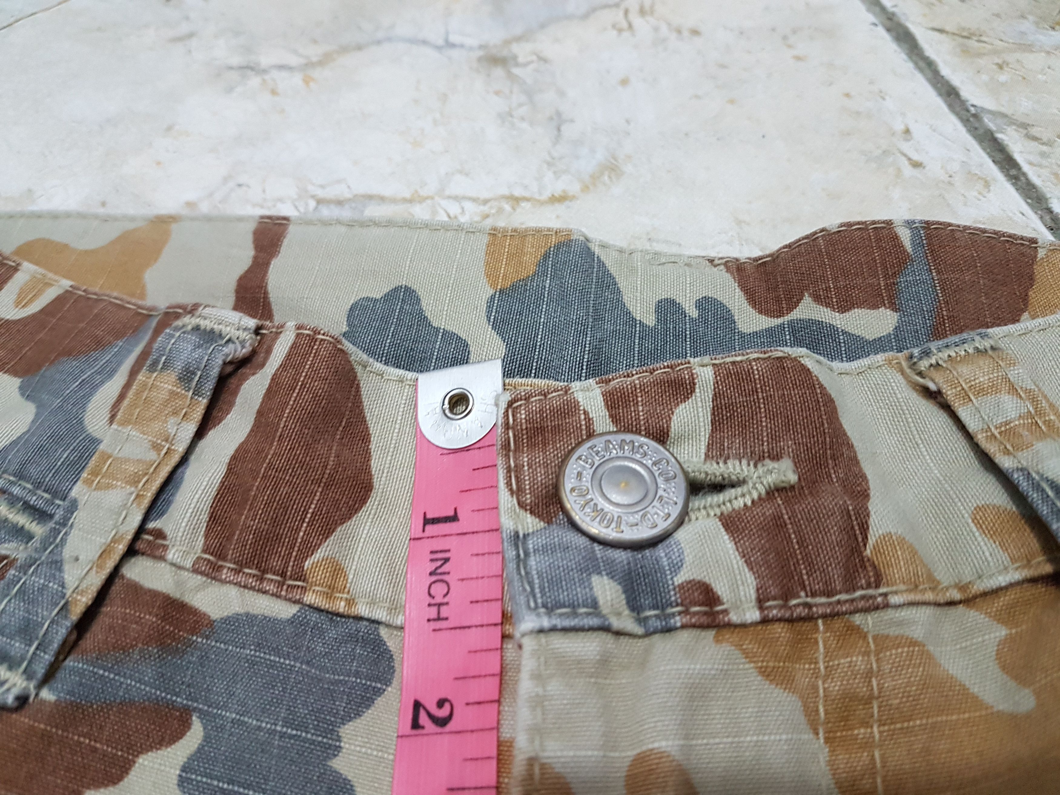 Beams Plus Made in Japan Beams Camo Pants Size US 30 / EU 46 - 20 Thumbnail