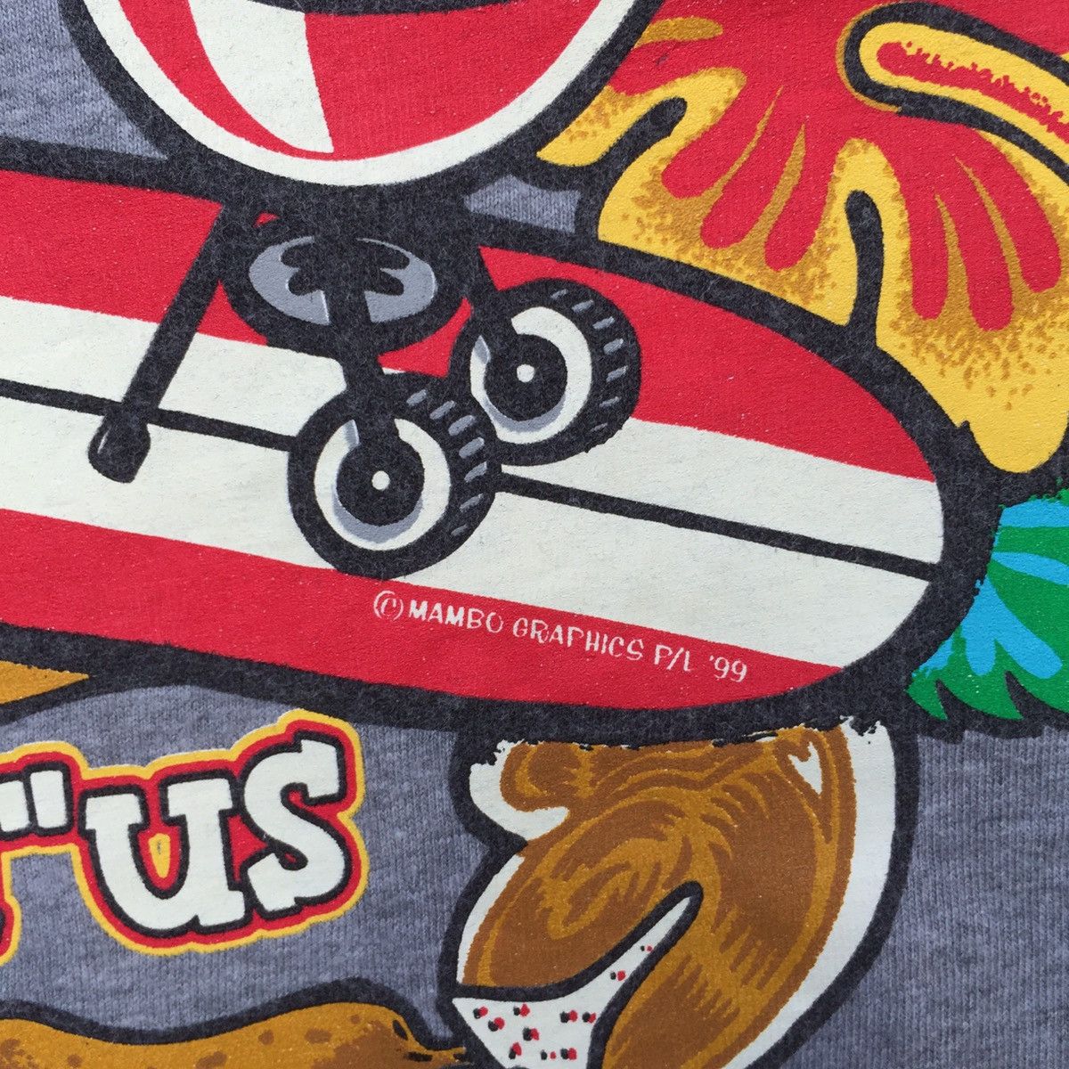 Mambo Vintage 1999 Mambo Clichés “R” Us Big Logo | Surf and Turf Size US S / EU 44-46 / 1 - 4 Thumbnail