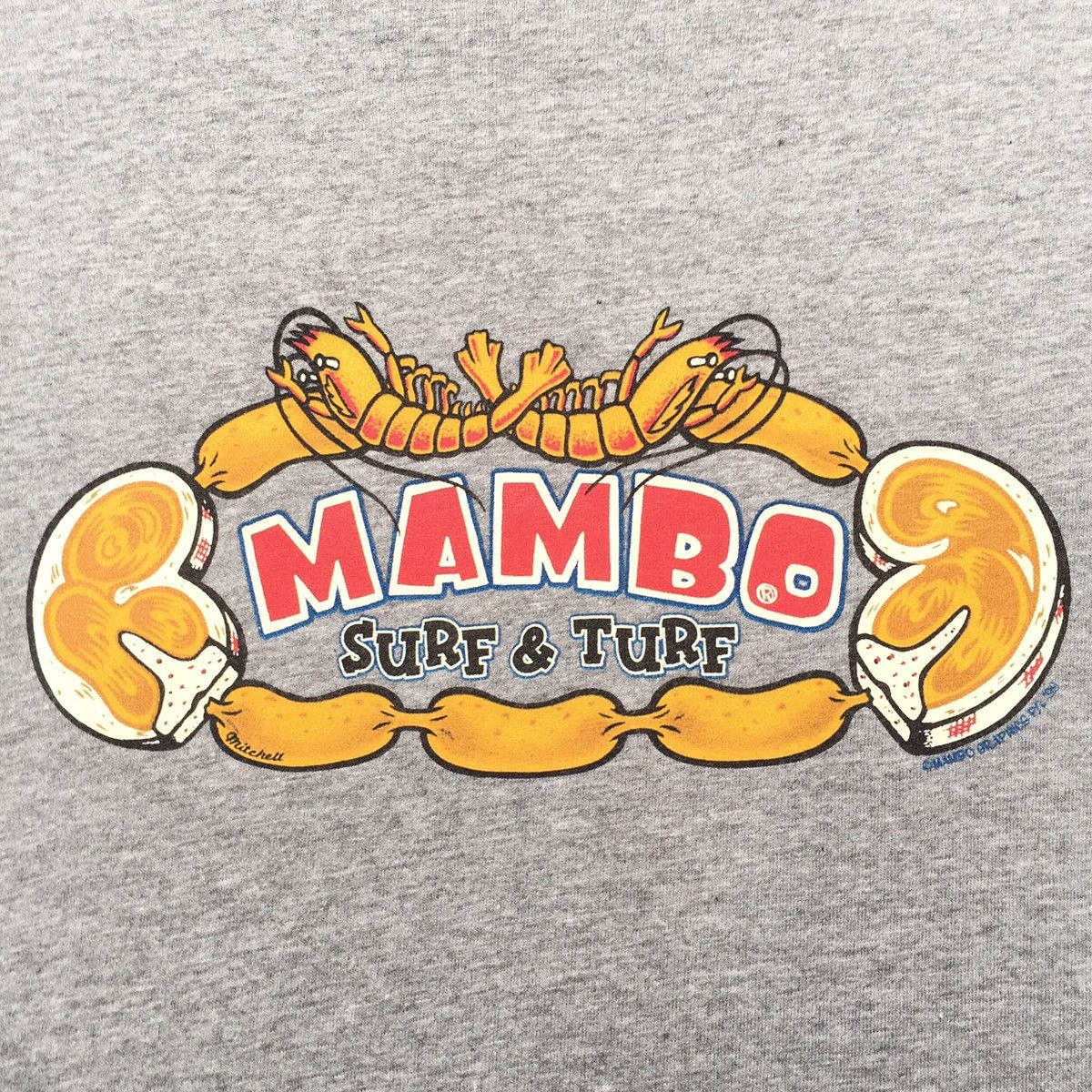 Mambo Vintage 1999 Mambo Clichés “R” Us Big Logo | Surf and Turf Size US S / EU 44-46 / 1 - 9 Thumbnail