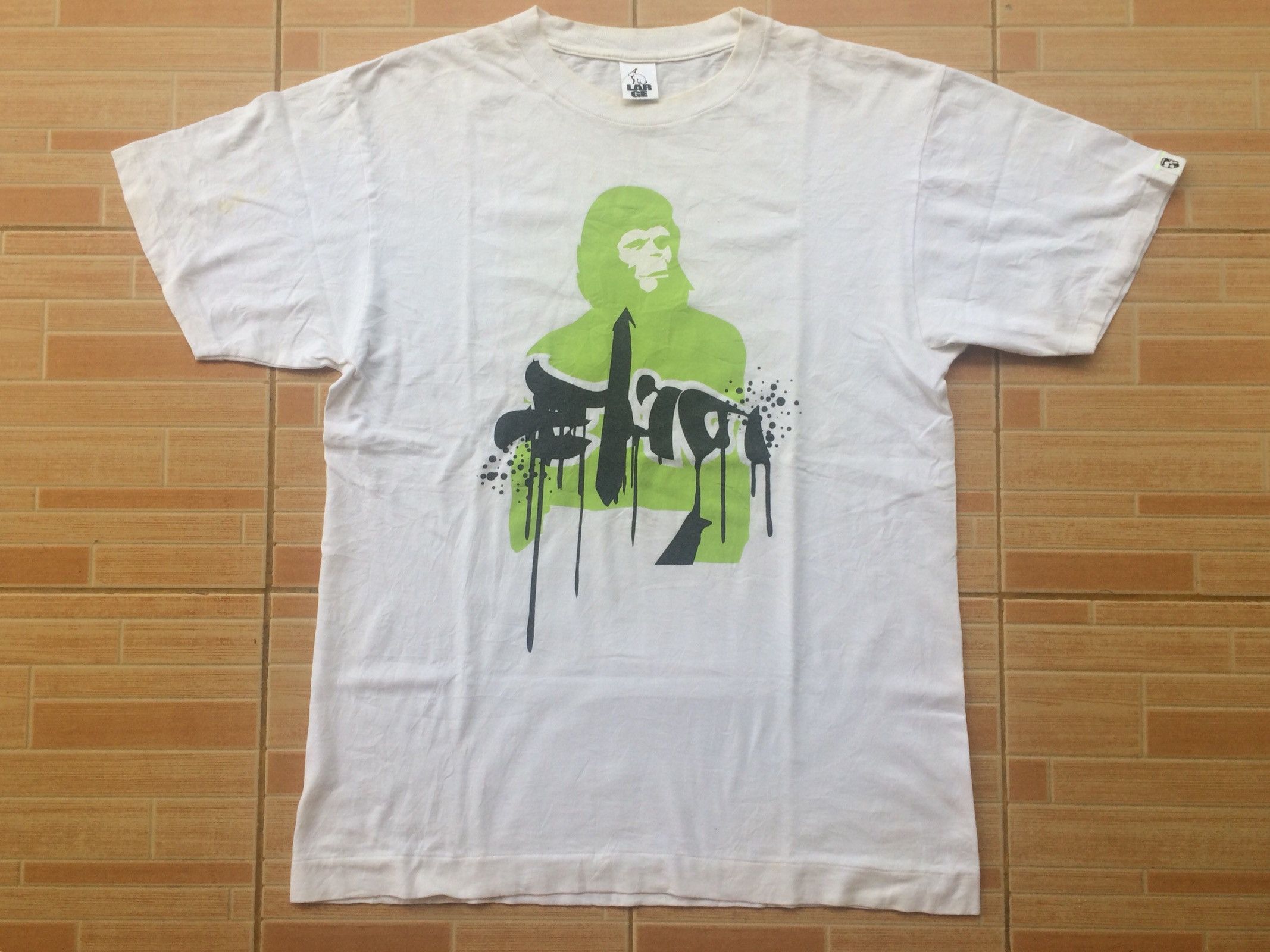 Bape Rare Og A Bathing Ape Frankenstein Sleeve Tag Size US L / EU 52-54 / 3 - 1 Thumbnail