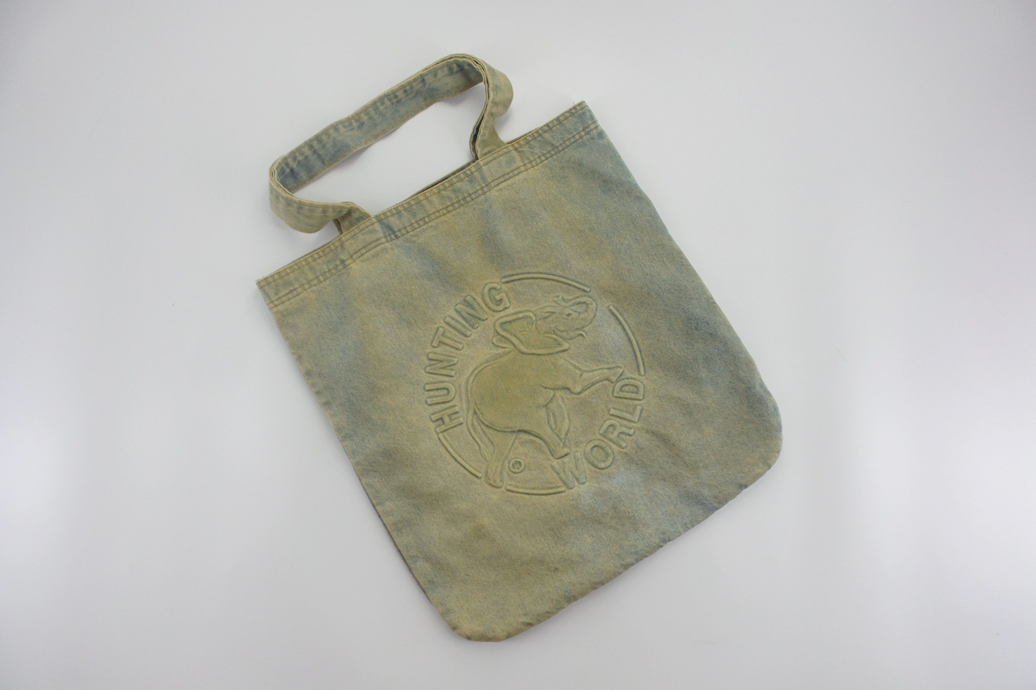 Designer × Vintage Hunting World Denim Totes Size ONE SIZE - 1 Thumbnail