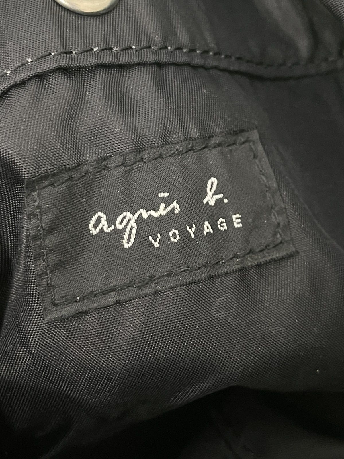 agnes b. Agnes B. Sling Shoulder Bag Nylon Leather Size ONE SIZE - 12 Thumbnail