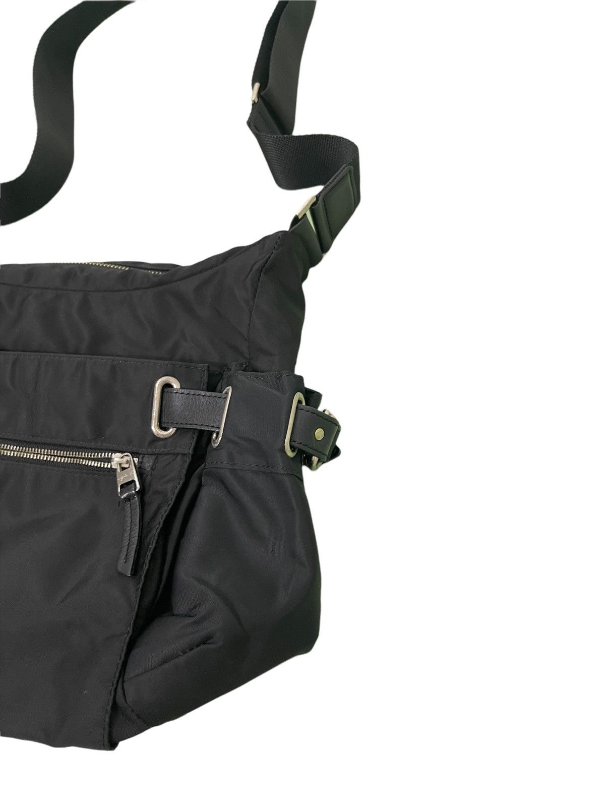 agnes b. Agnes B. Sling Shoulder Bag Nylon Leather Size ONE SIZE - 3 Thumbnail