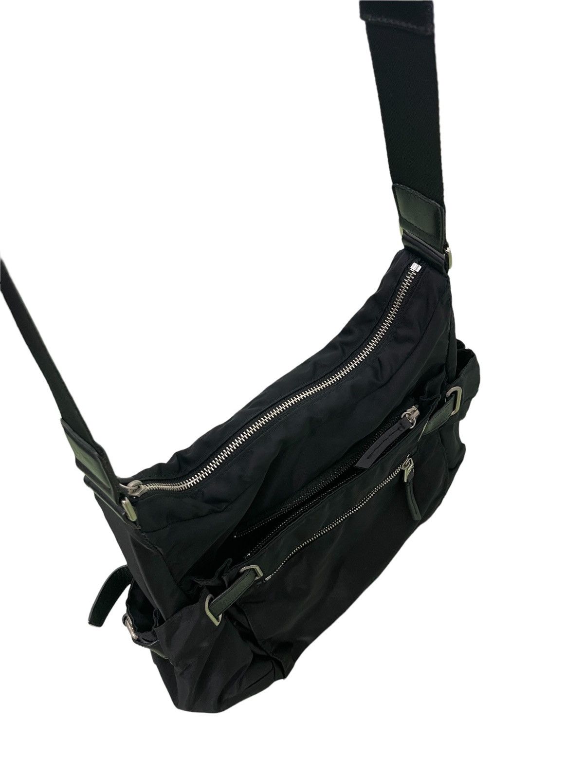 agnes b. Agnes B. Sling Shoulder Bag Nylon Leather Size ONE SIZE - 8 Thumbnail