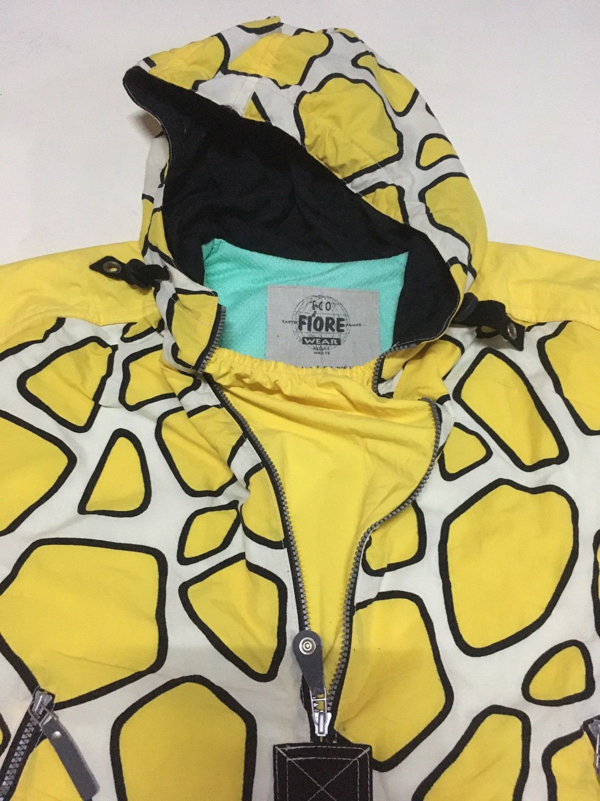 Japanese Brand × Vintage Vintage eco fiore wear quarter zipper Japanese brand jacket Size US XL / EU 56 / 4 - 5 Thumbnail