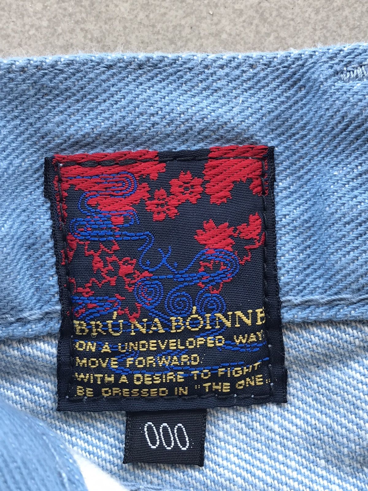 BRU NA BOINNE BRU NA BOINE By Designers MASAHIRO Selvedge Cropped Jeans Size US 29 - 13 Thumbnail