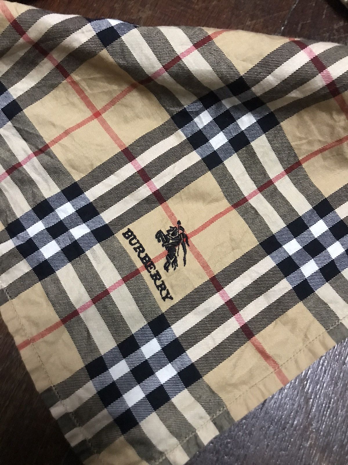 Burberry Burberry Nova Check Handkerchief / Neckerchief / Bandana Size ONE SIZE - 3 Thumbnail