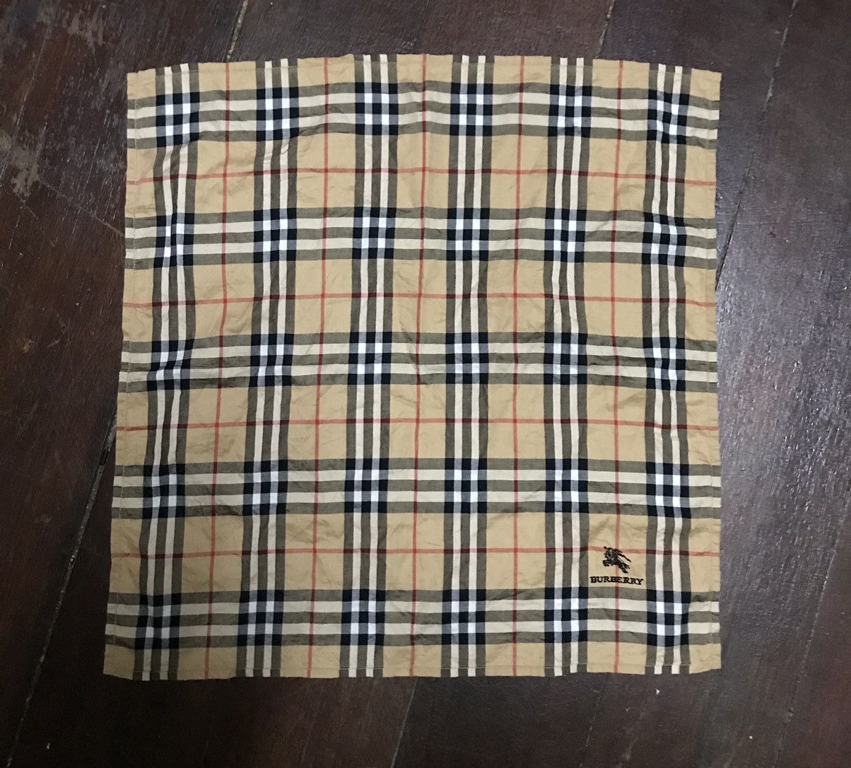 Burberry Burberry Nova Check Handkerchief / Neckerchief / Bandana Size ONE SIZE - 4 Thumbnail