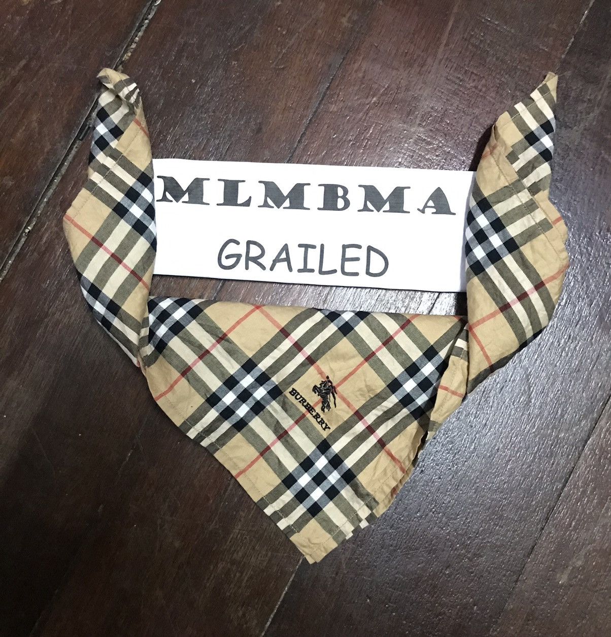 Burberry Burberry Nova Check Handkerchief / Neckerchief / Bandana Size ONE SIZE - 1 Thumbnail