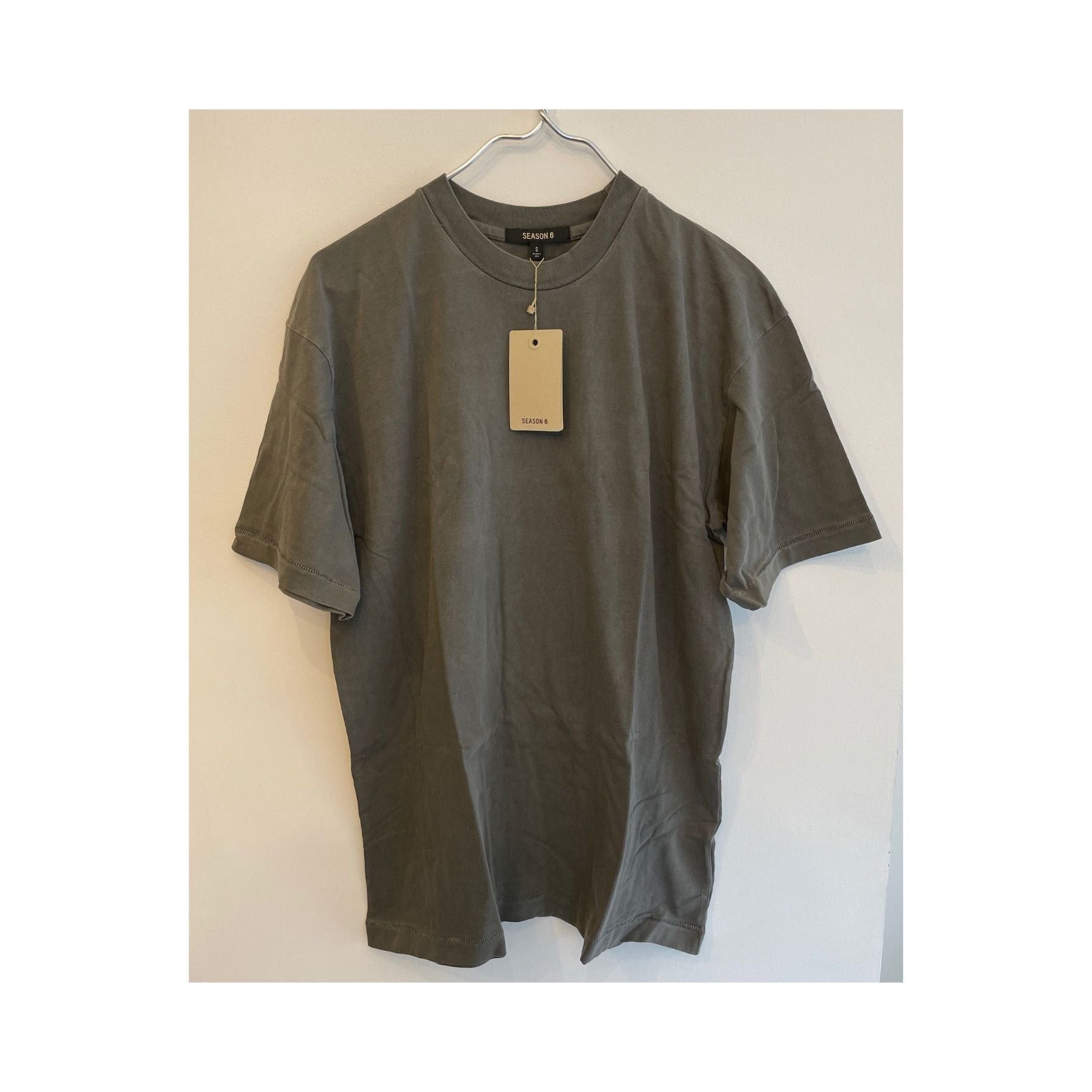 Yeezy Yeezy Season 6 Classic Tee Gravel Size US XS / EU 42 / 0 - 2 Thumbnail