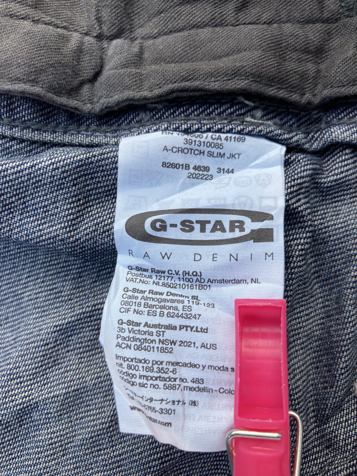 G-Star G STAR RAW DENIM JACKET Size US M / EU 48-50 / 2 - 10 Thumbnail