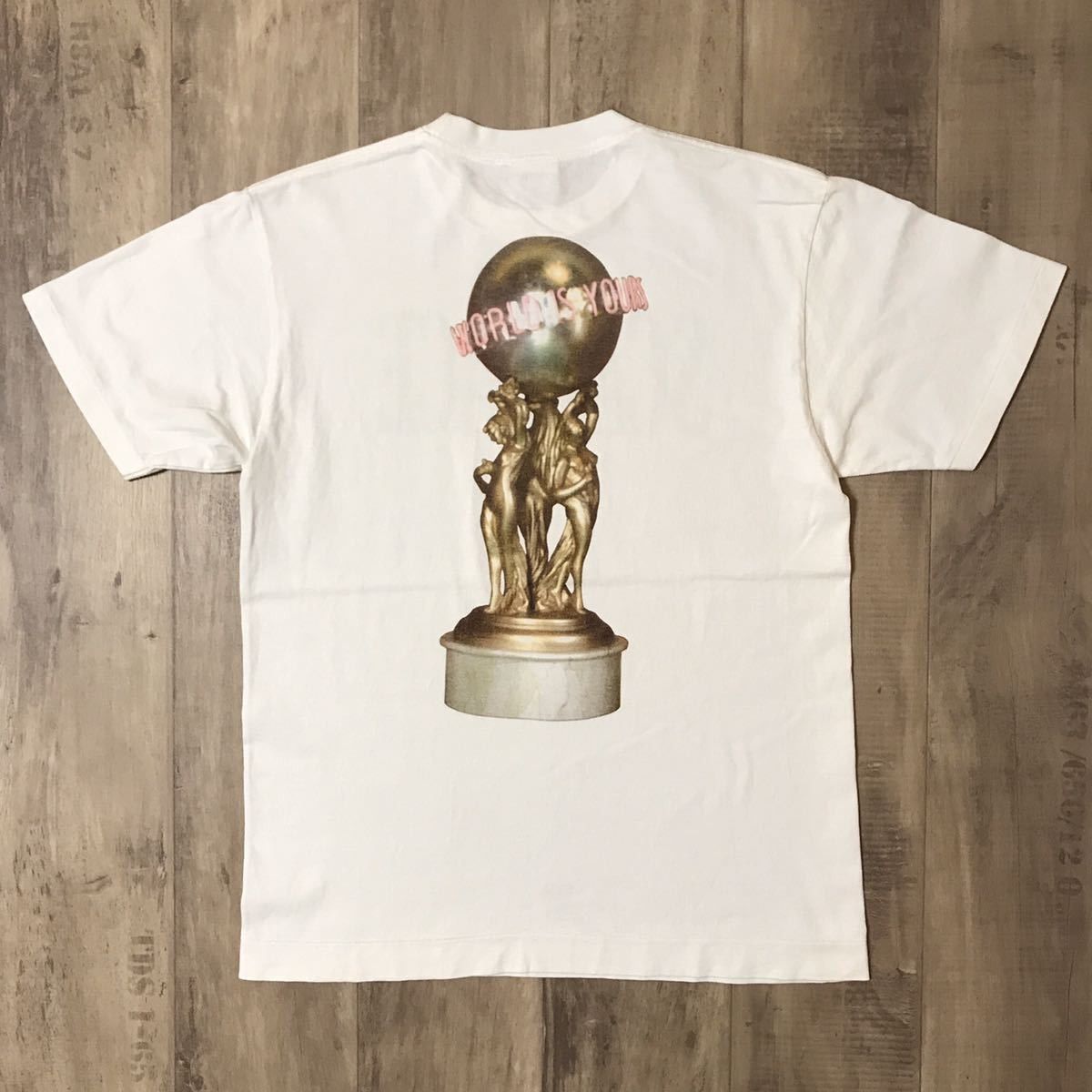 BAPE × scarface T-shirt green camo a bathing ape NIGO