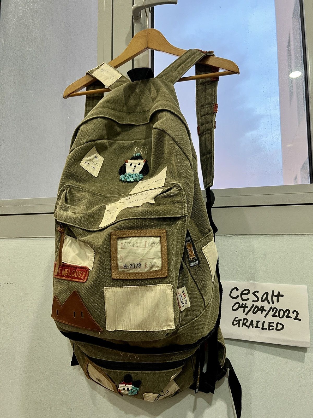 高級品市場 Kapital Canvas Seperate ARMY Sack リュック