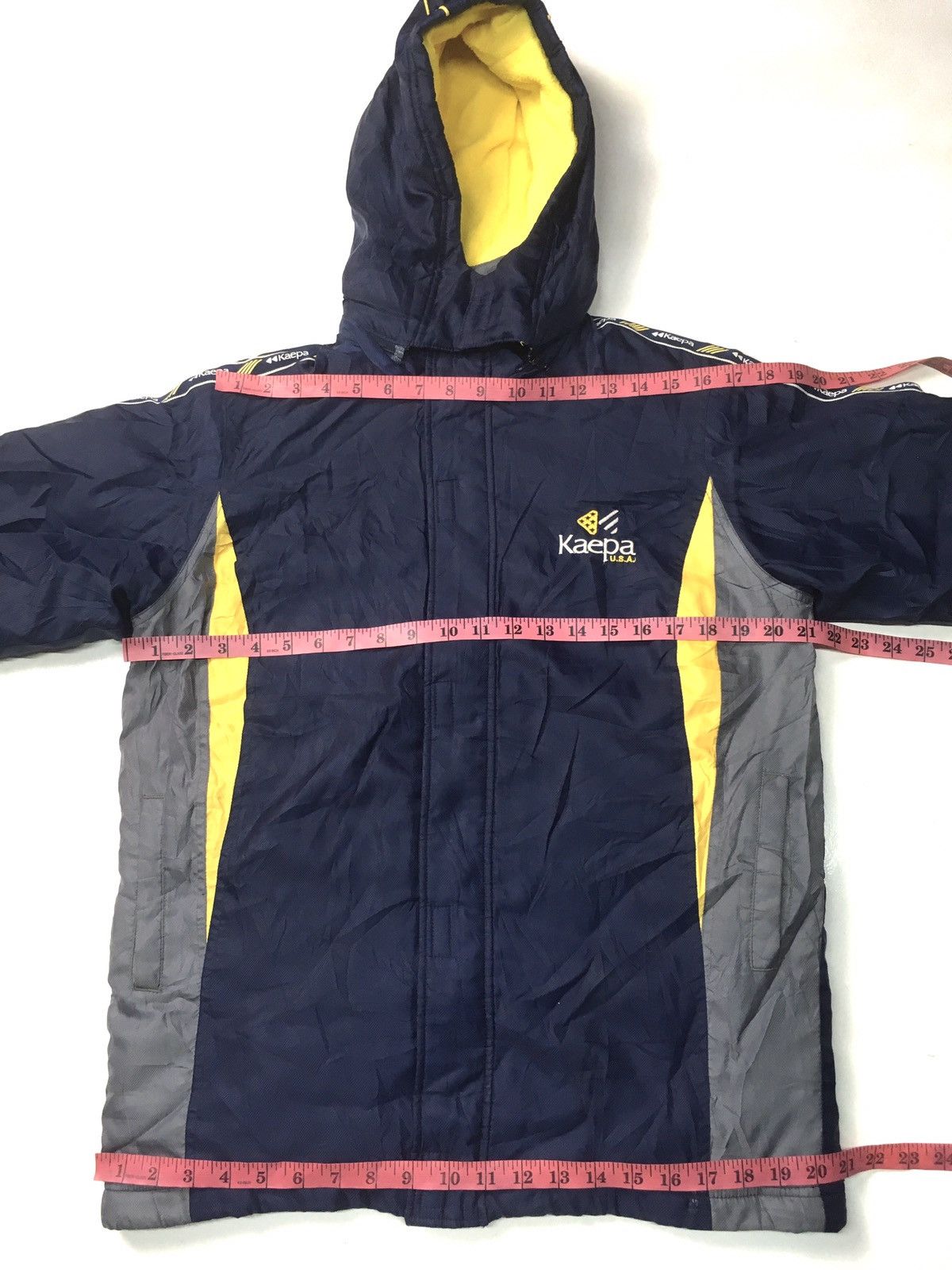 Kappa × Vintage Vintage kaepa u.s.a big logo parka coach fleece inner jacket Size US M / EU 48-50 / 2 - 3 Thumbnail