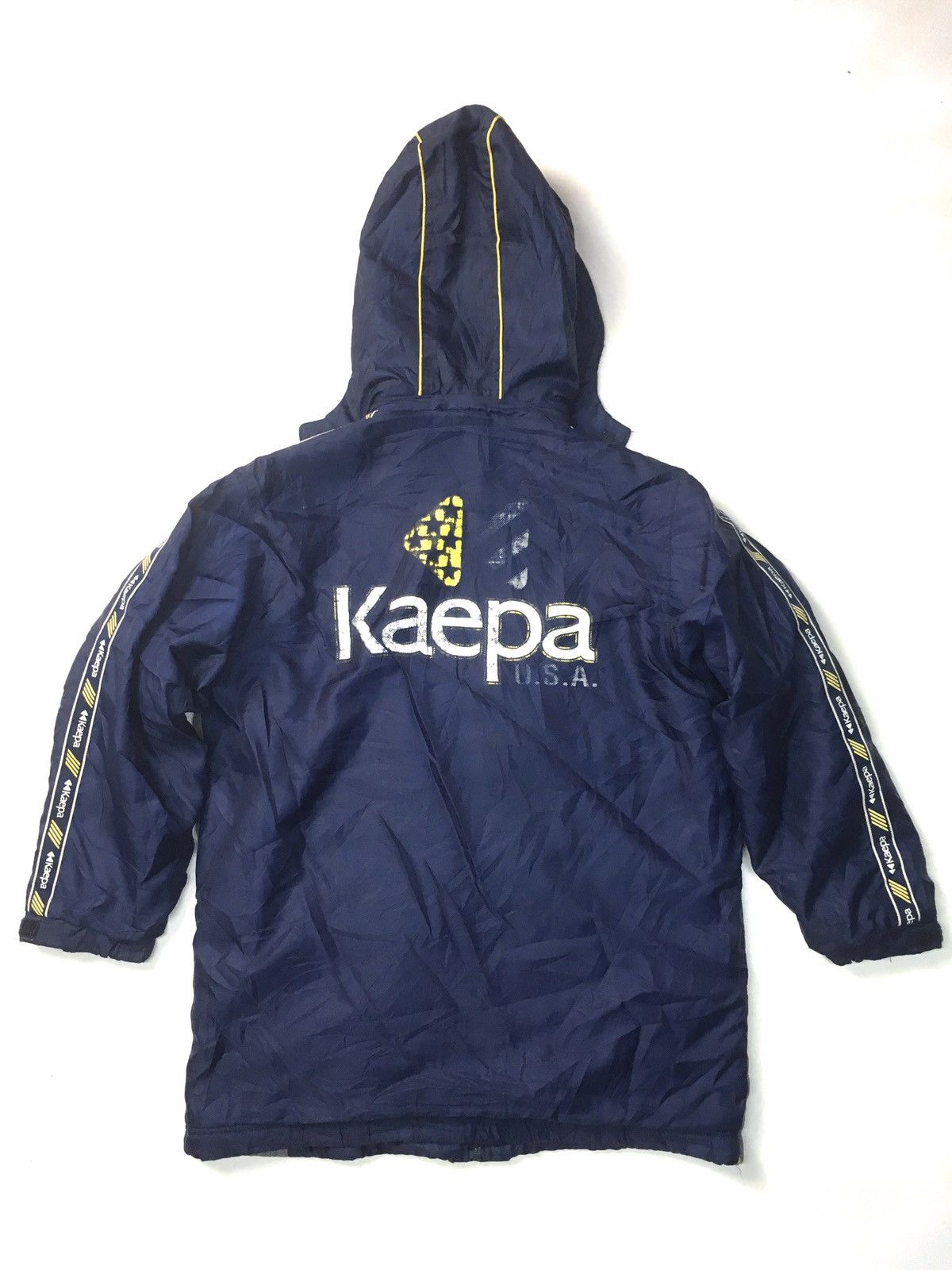 Kappa × Vintage Vintage kaepa u.s.a big logo parka coach fleece inner jacket Size US M / EU 48-50 / 2 - 2 Thumbnail