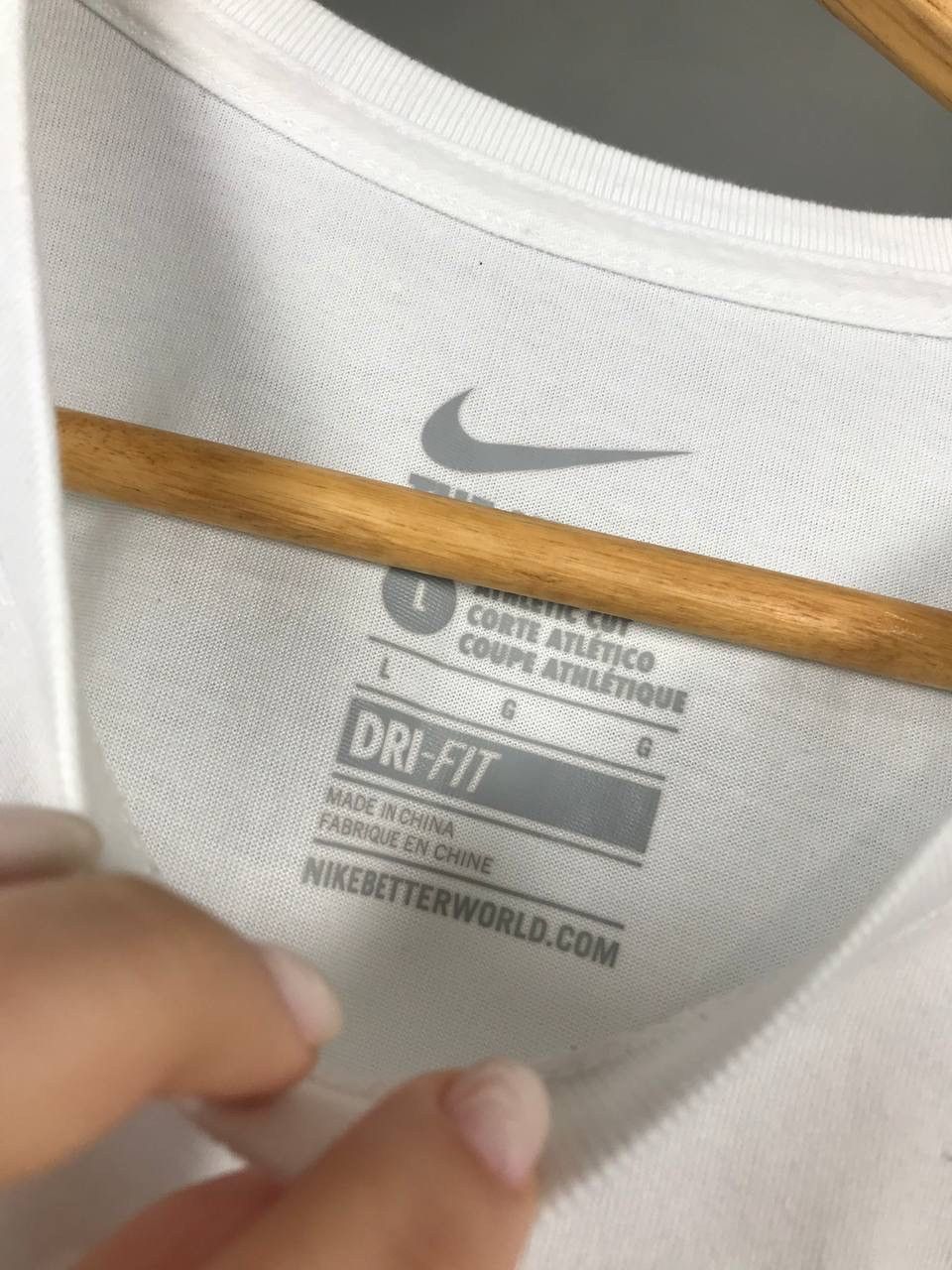 Nike × Vintage Nike swoosh just do it streetwear tee Size US L / EU 52-54 / 3 - 4 Thumbnail