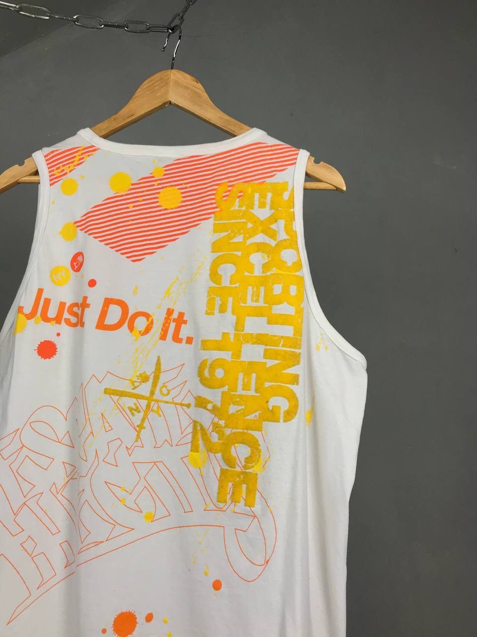Nike × Vintage Nike Just Do It overprinted streetwear tee Size US L / EU 52-54 / 3 - 6 Thumbnail