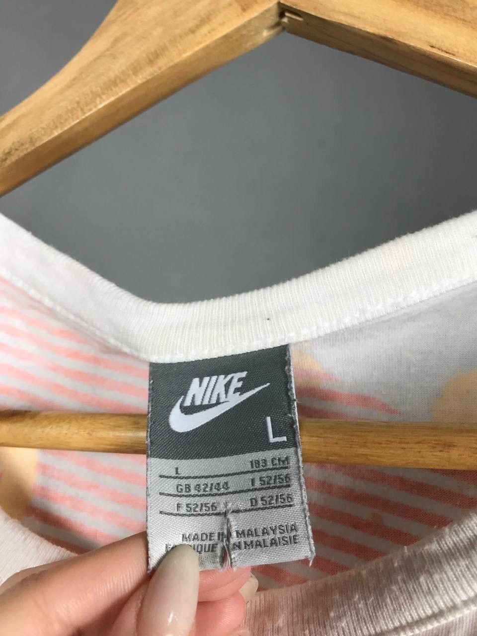 Nike × Vintage Nike Just Do It overprinted streetwear tee Size US L / EU 52-54 / 3 - 5 Thumbnail