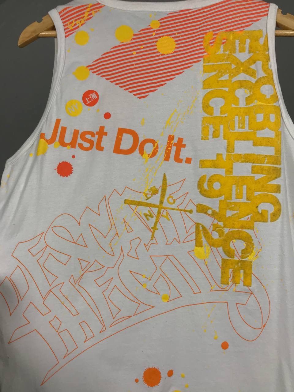 Nike × Vintage Nike Just Do It overprinted streetwear tee Size US L / EU 52-54 / 3 - 7 Thumbnail