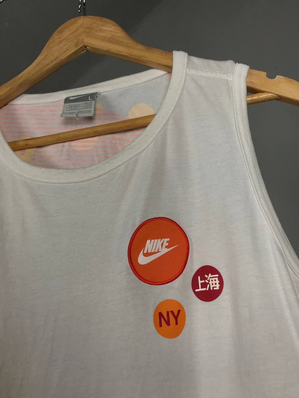 Nike × Vintage Nike Just Do It overprinted streetwear tee Size US L / EU 52-54 / 3 - 4 Thumbnail