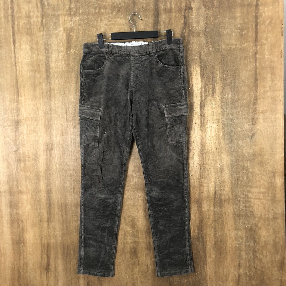 Japanese Brand Japanese Brand Dark Brown Corduroi Casual Pants #6321 Size US 27 - 1 Thumbnail