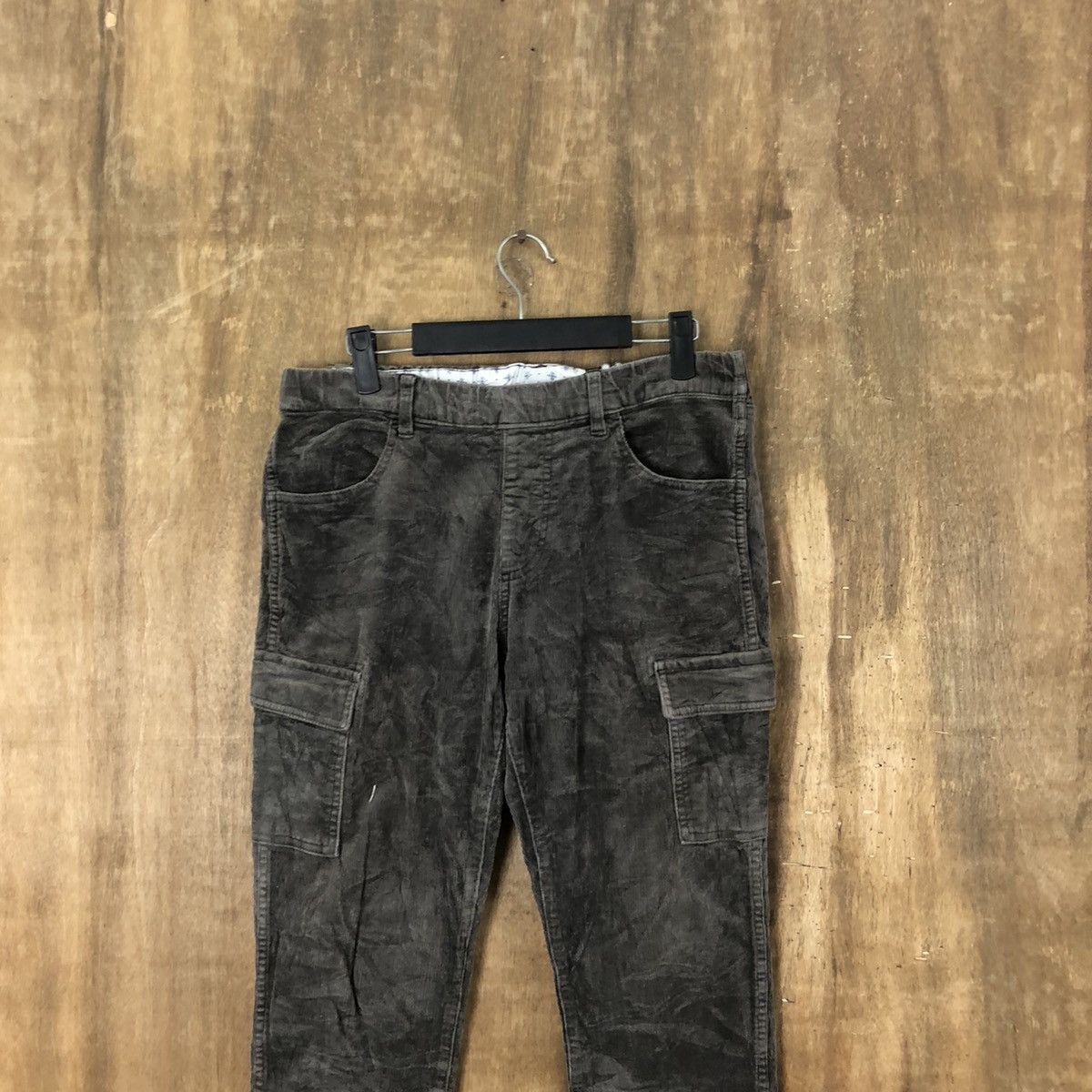 Japanese Brand Japanese Brand Dark Brown Corduroi Casual Pants #6321 Size US 27 - 2 Thumbnail
