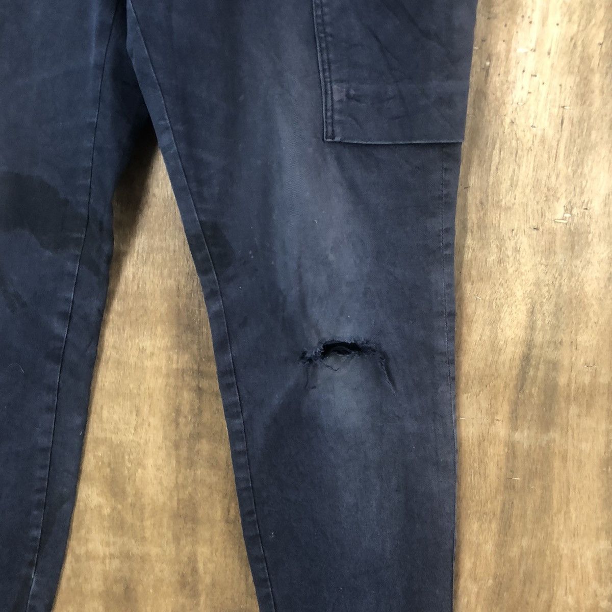 H&M H&M Dark Blue Multipocket Brown pants #6293 Size US 31 - 4 Thumbnail