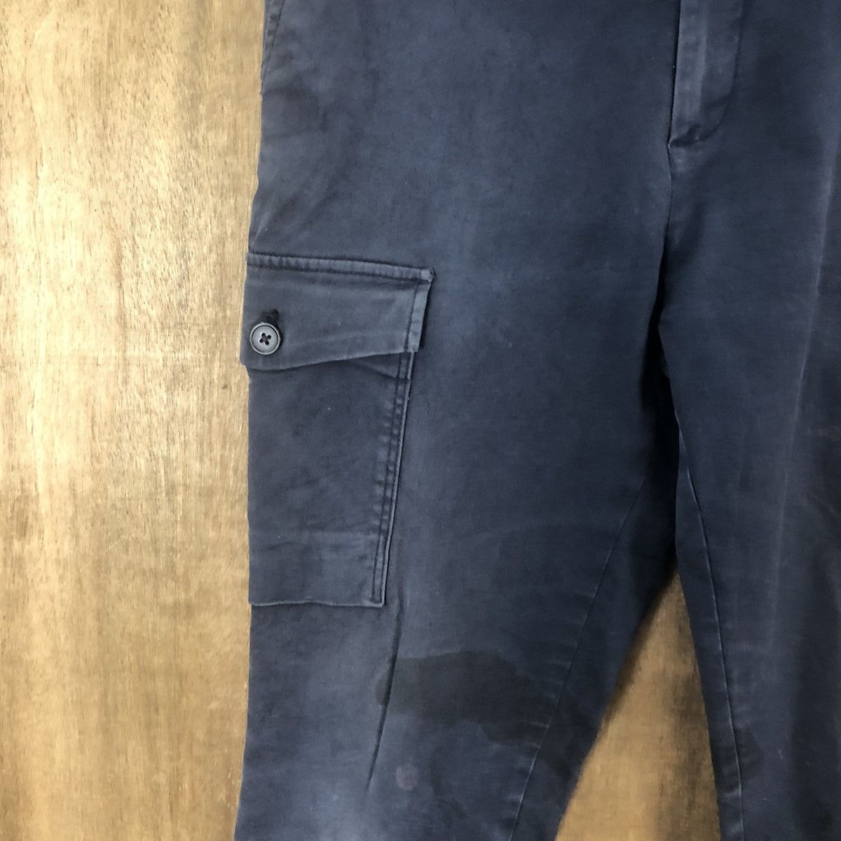 H&M H&M Dark Blue Multipocket Brown pants #6293 Size US 31 - 5 Thumbnail