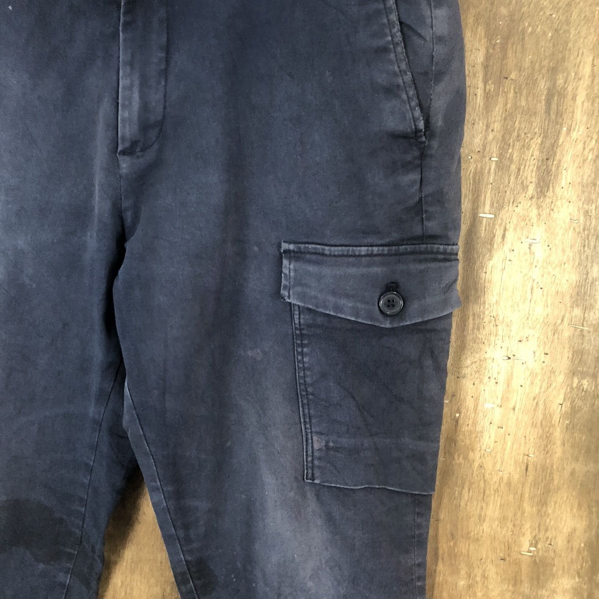 H&M H&M Dark Blue Multipocket Brown pants #6293 Size US 31 - 6 Thumbnail
