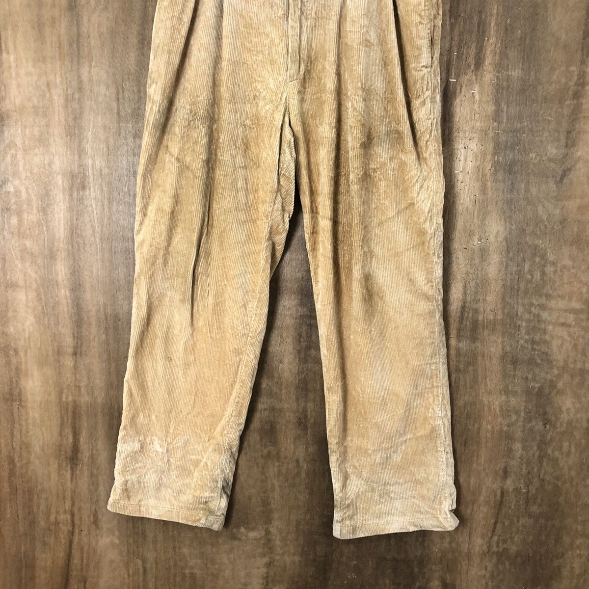 Edwin × StraightFaded Edwin faded Brown Corduroy Casual pants #6302 Size US 33 - 3 Thumbnail