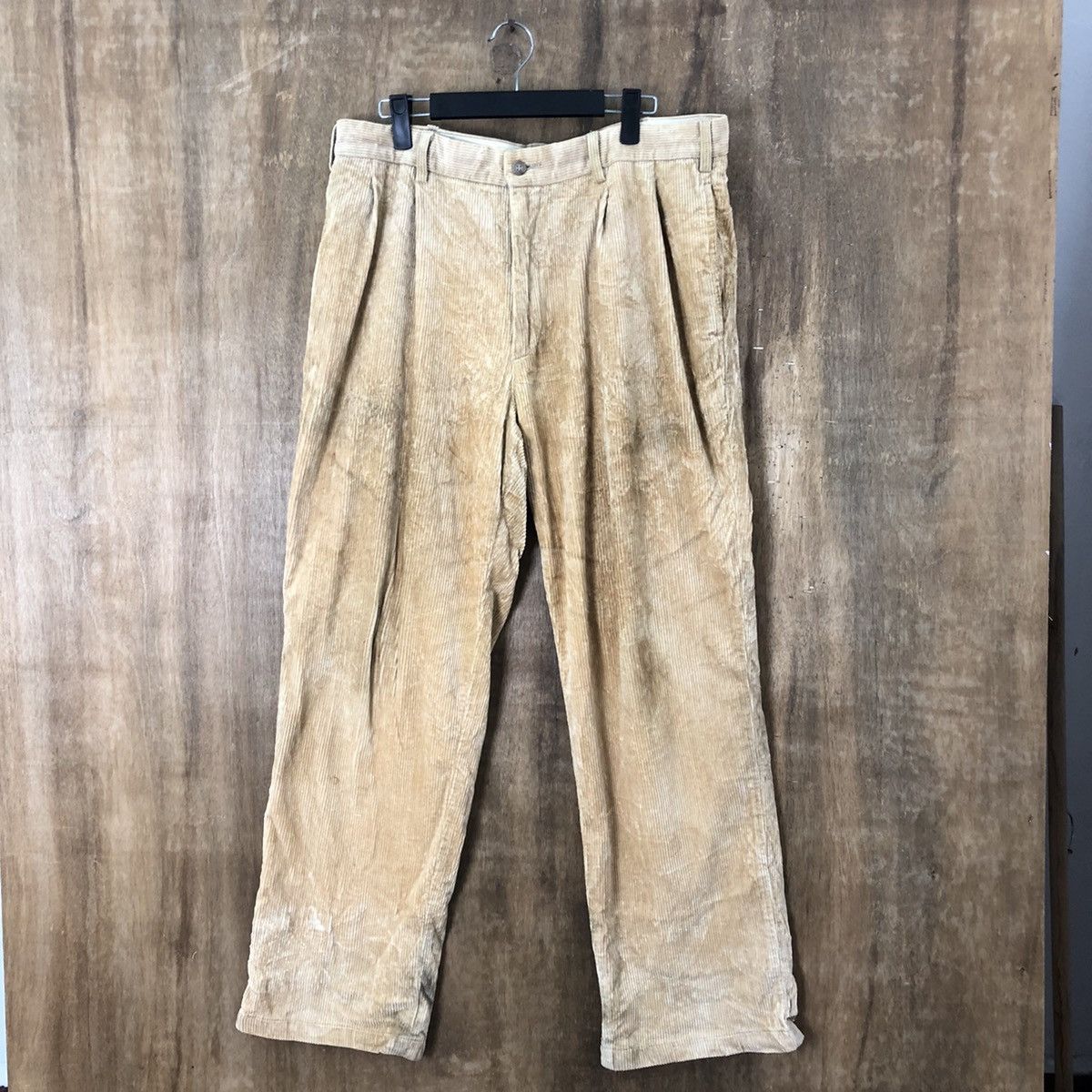 Edwin × StraightFaded Edwin faded Brown Corduroy Casual pants #6302 Size US 33 - 1 Thumbnail