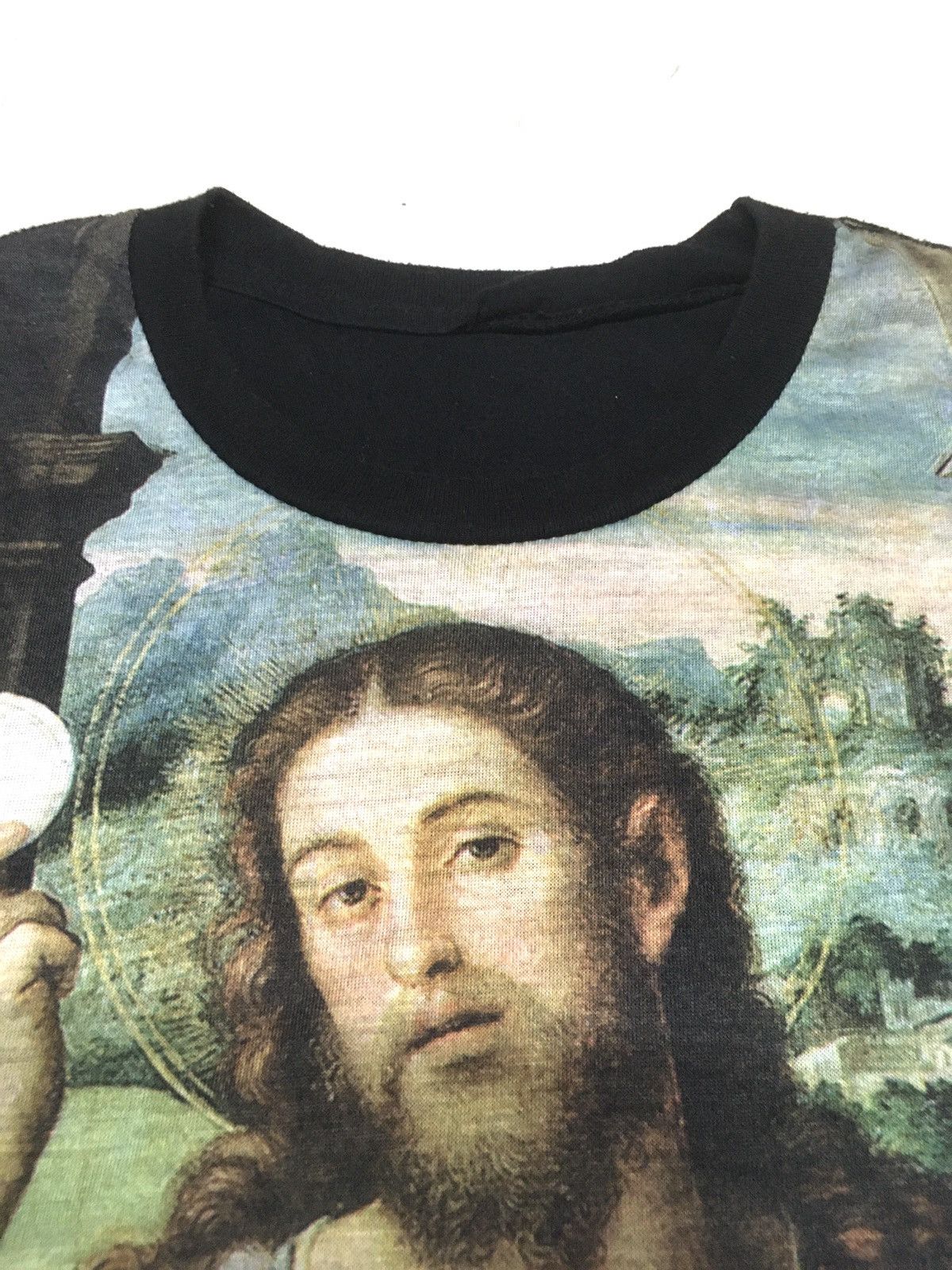 Japanese Brand All over print Jesus photo tee Size US S / EU 44-46 / 1 - 5 Thumbnail