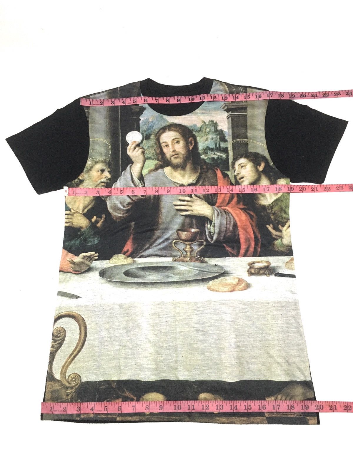 Japanese Brand All over print Jesus photo tee Size US S / EU 44-46 / 1 - 2 Thumbnail