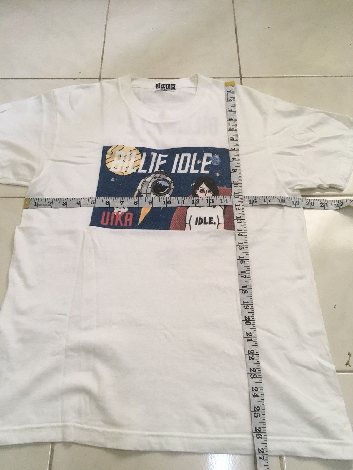Band Tees × Japanese Brand Billie idle P.S.R.I.P tour 2018 Size US S / EU 44-46 / 1 - 9 Thumbnail