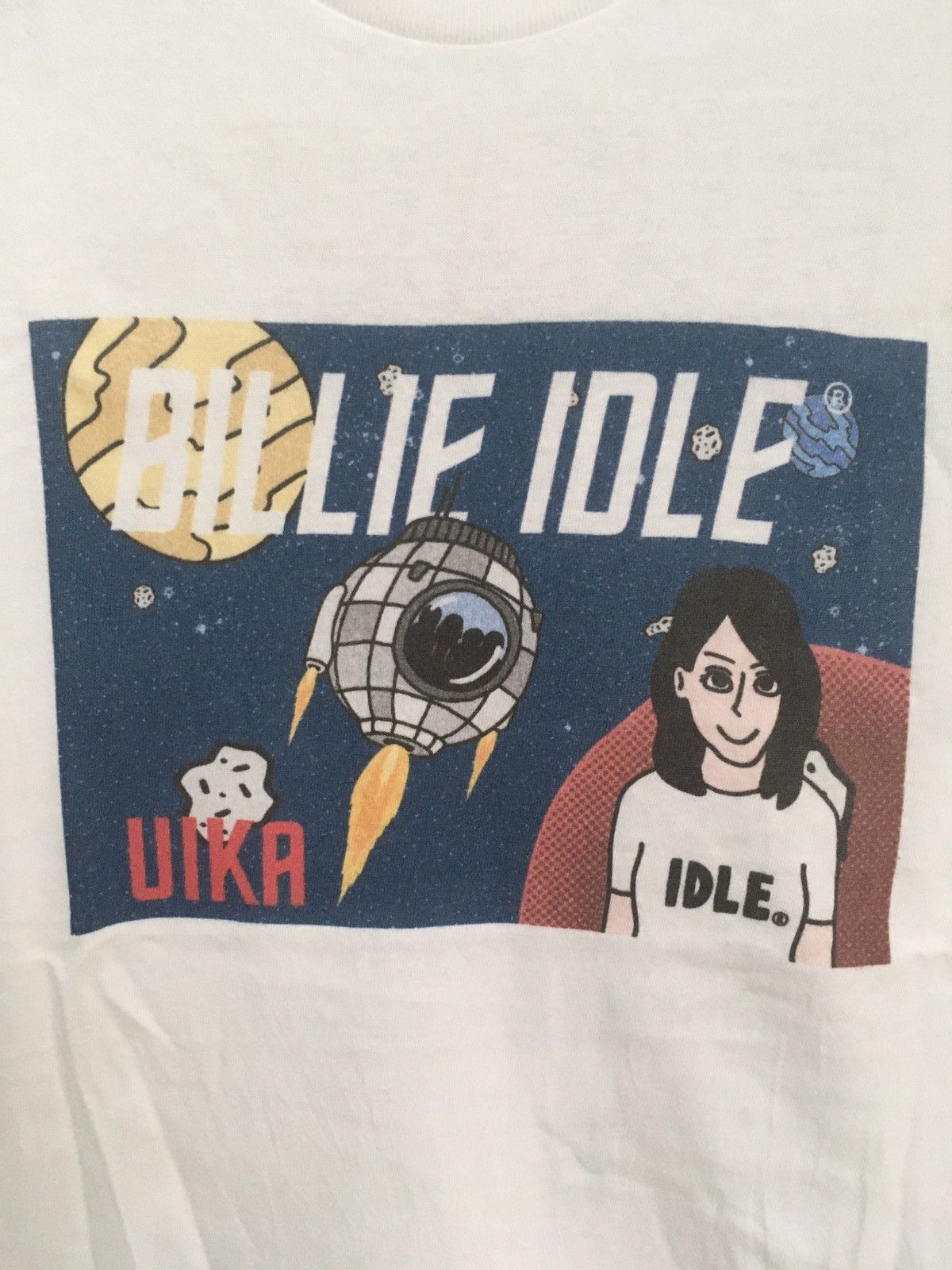 Band Tees × Japanese Brand Billie idle P.S.R.I.P tour 2018 Size US S / EU 44-46 / 1 - 4 Thumbnail