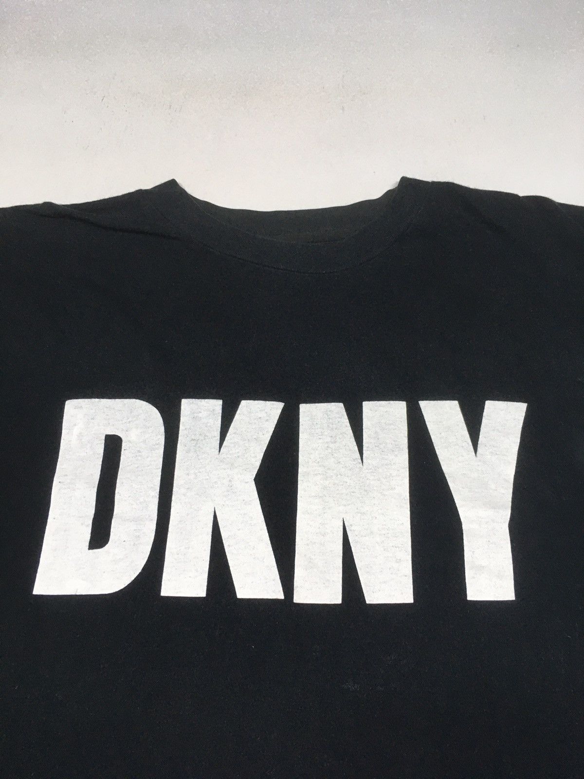 DKNY × Vintage Vintage 90s DKNY big logo spellout shirt Size US L / EU 52-54 / 3 - 5 Thumbnail