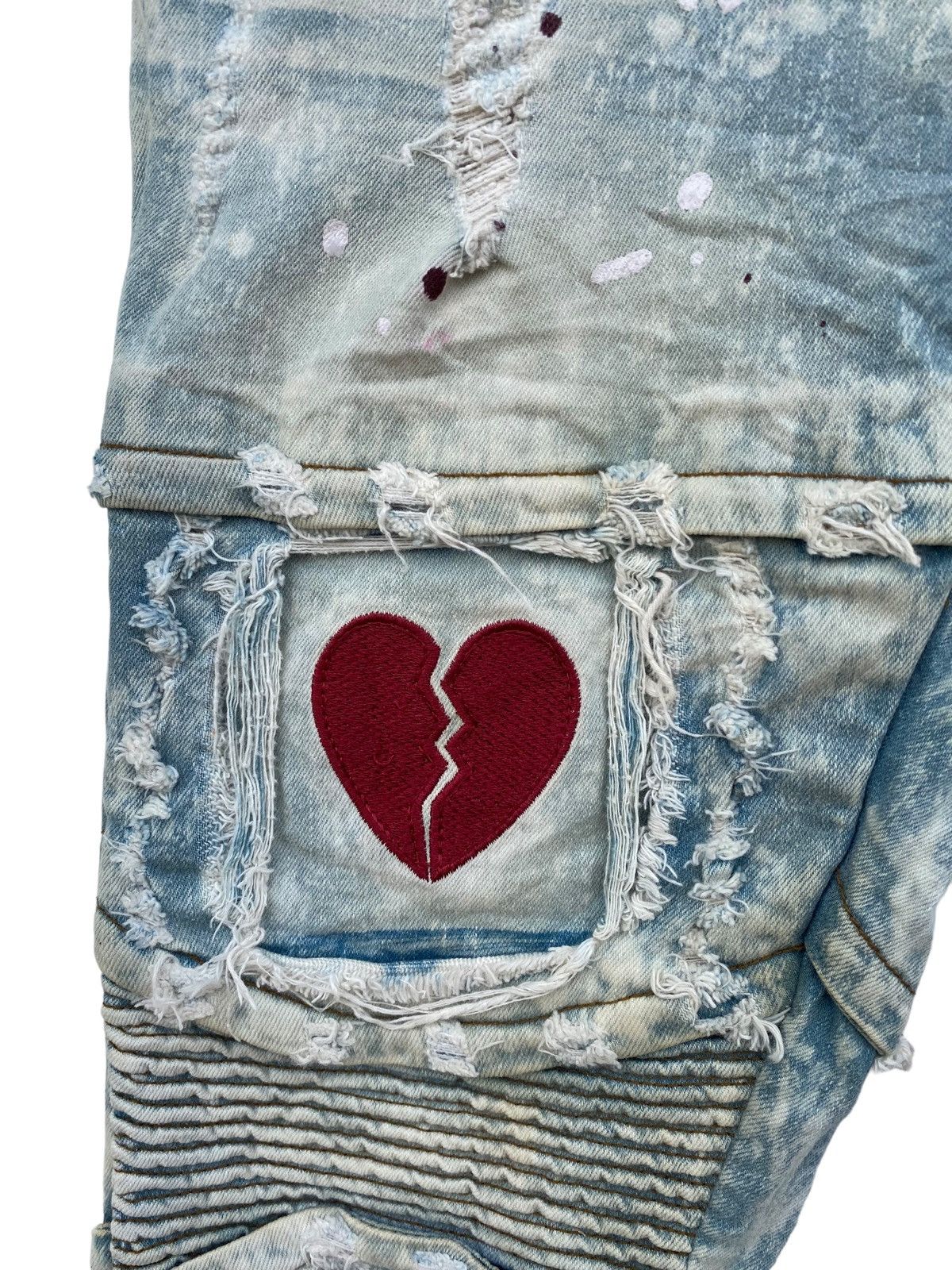 Japanese Brand Vintage Focus Distressed Biker Pant Size US 32 / EU 48 - 4 Thumbnail