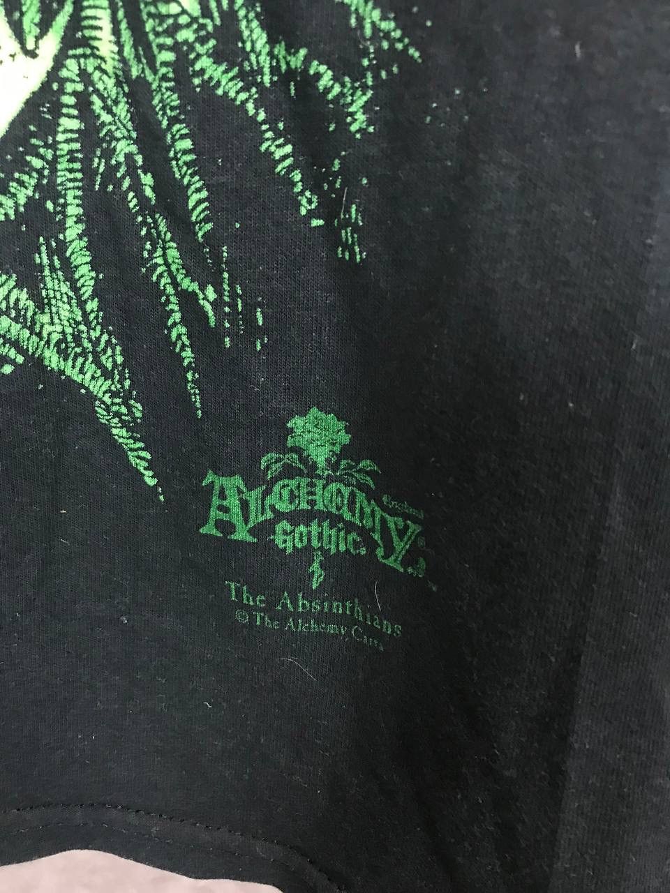 Vintage Alchemy Gothic skulls vintage rock tee Size US L / EU 52-54 / 3 - 4 Thumbnail