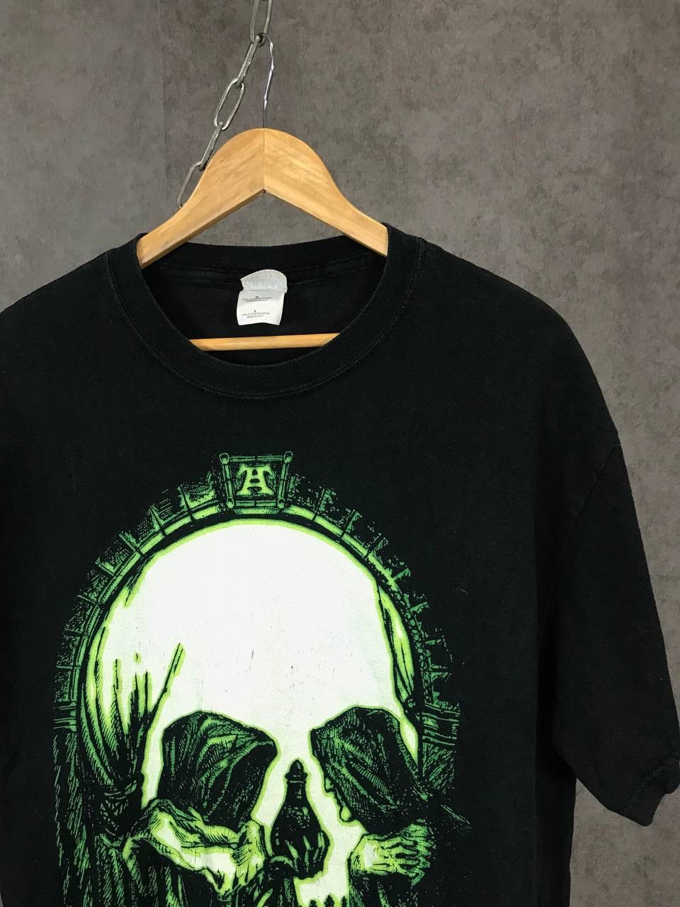 Vintage Alchemy Gothic skulls vintage rock tee Size US L / EU 52-54 / 3 - 2 Thumbnail