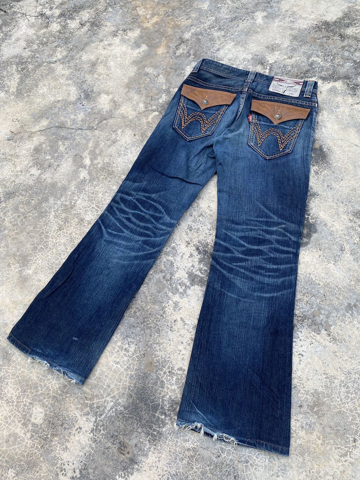 Edwin Edwin 431 Pre Faded Flare Pant Size US 33 - 1 Thumbnail