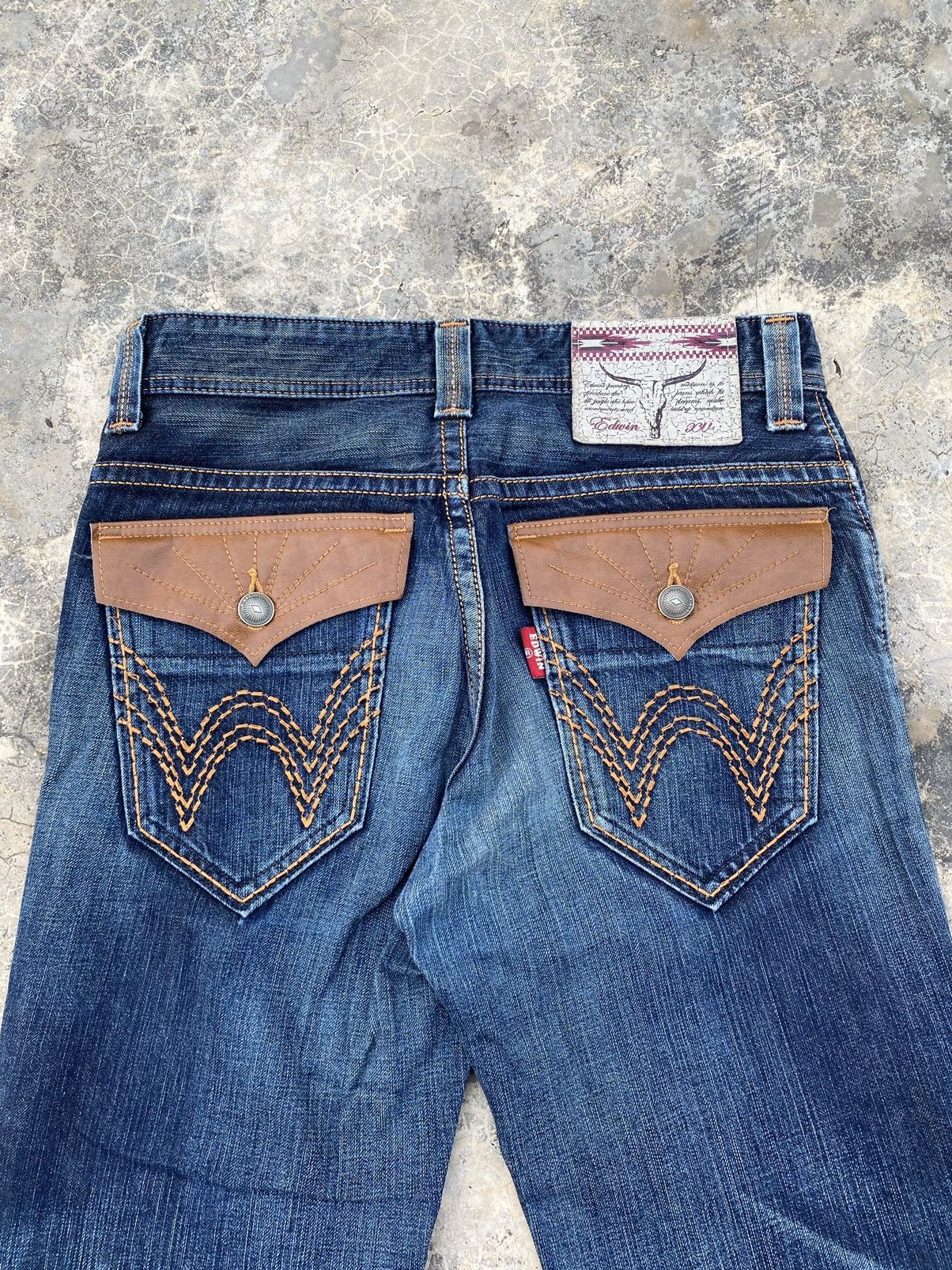 Edwin Edwin 431 Pre Faded Flare Pant Size US 33 - 6 Thumbnail