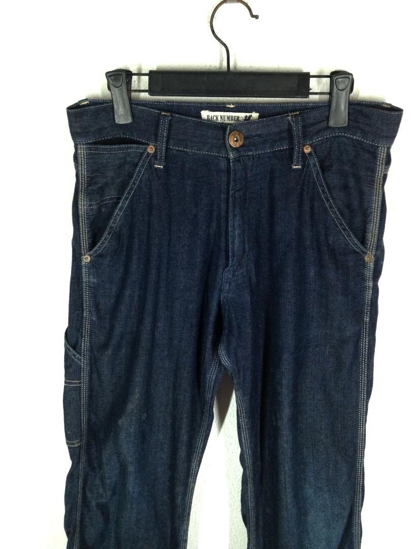 Japanese Brand × Vintage Vintage Back Number Denim Jacket Size US 32 / EU 48 - 4 Thumbnail