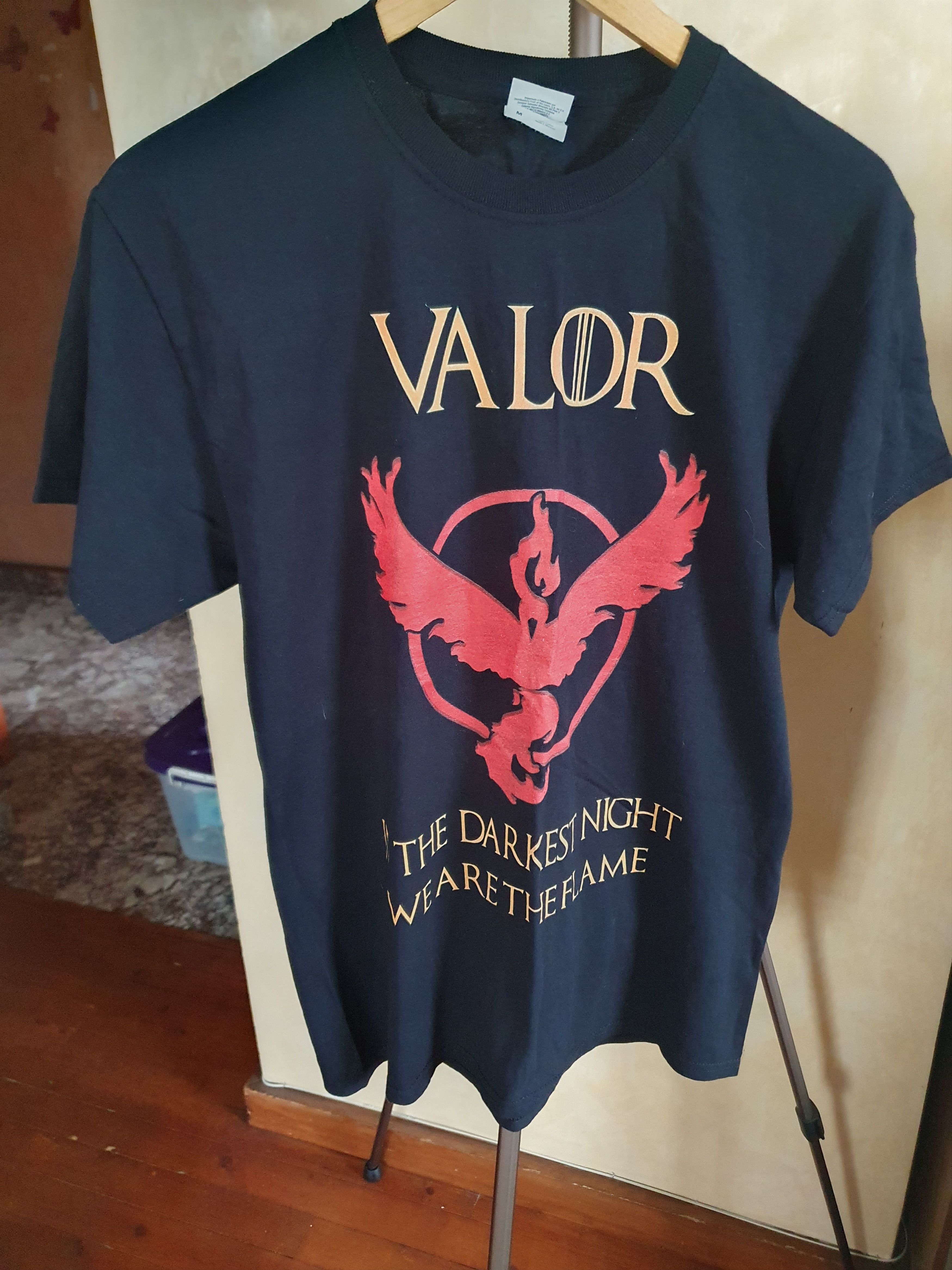 Pokemon House Valor In The Darkest Night We Are The Flame sz M Size US M / EU 48-50 / 2 - 2 Thumbnail