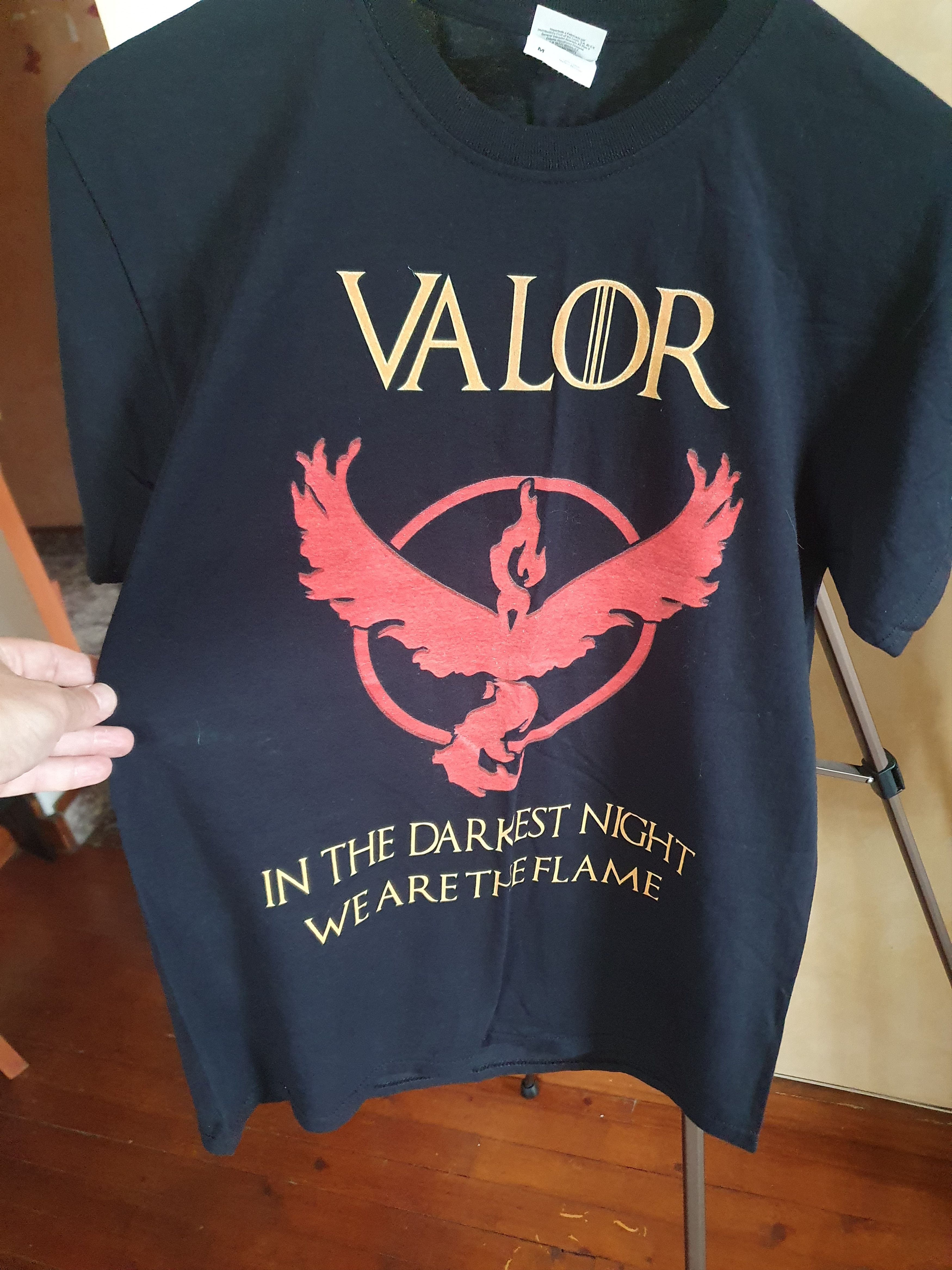 Pokemon House Valor In The Darkest Night We Are The Flame sz M Size US M / EU 48-50 / 2 - 1 Thumbnail